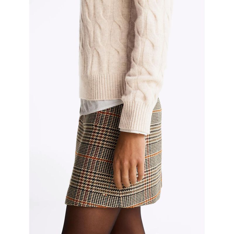 Tommy Hilfiger Pure Wool Cable Knit Jumper image number 2